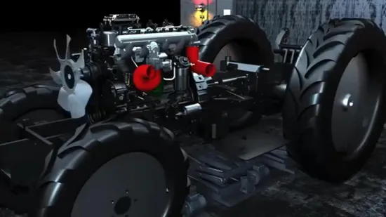 4WD 70HP ガーデントラクター CE 果樹園トラクター小型四輪農場トラクターウォーキングトラクター農業機械用ミニトラクター