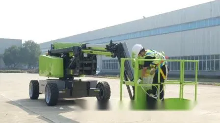 Zoomlion Mewp 公式ベストセラー 関節式ブームリフト Za18j CE 高所作業プラットフォーム付き