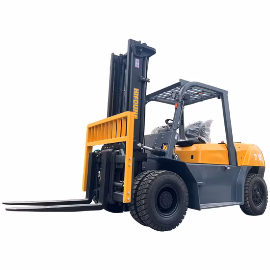 7トン中国Xichai 6110エンジンディーゼルフォークリフト